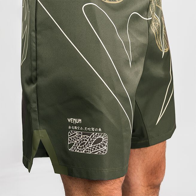 Serpenti Fightshorts Khaki Brons Ivory