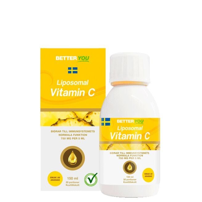 Liposomal Vitamin C Flytande 150 ml Ananas