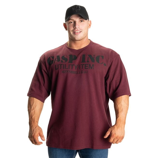 Iron Thermal Tee, Maroon