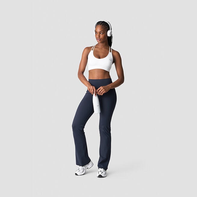 Nimble Flared Tights Marinblå