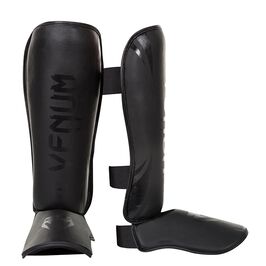 Venum Challenger Standup Shinguards, Matte/Black, M  Challenger Standup Shinguards Svart