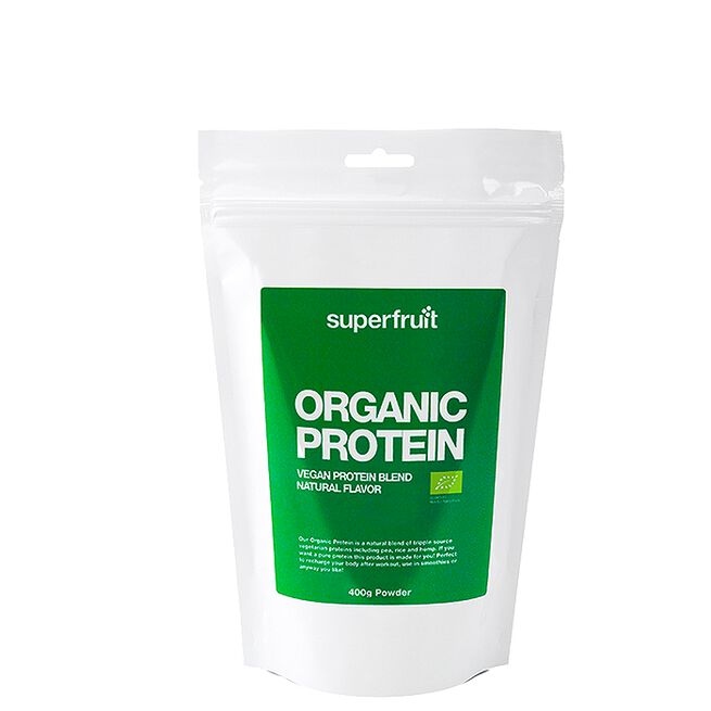 Organic Protein Veganskt Proteinpulver 400 g Naturell