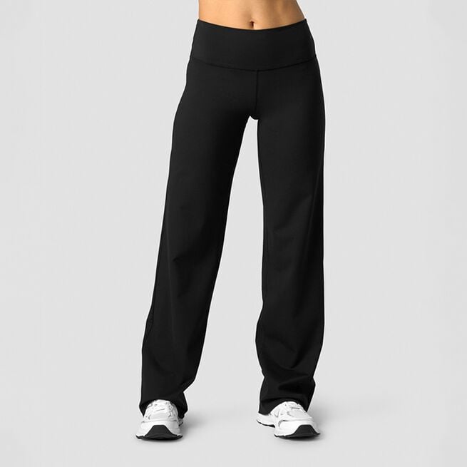 Nimble Straight Leg Pants, Black