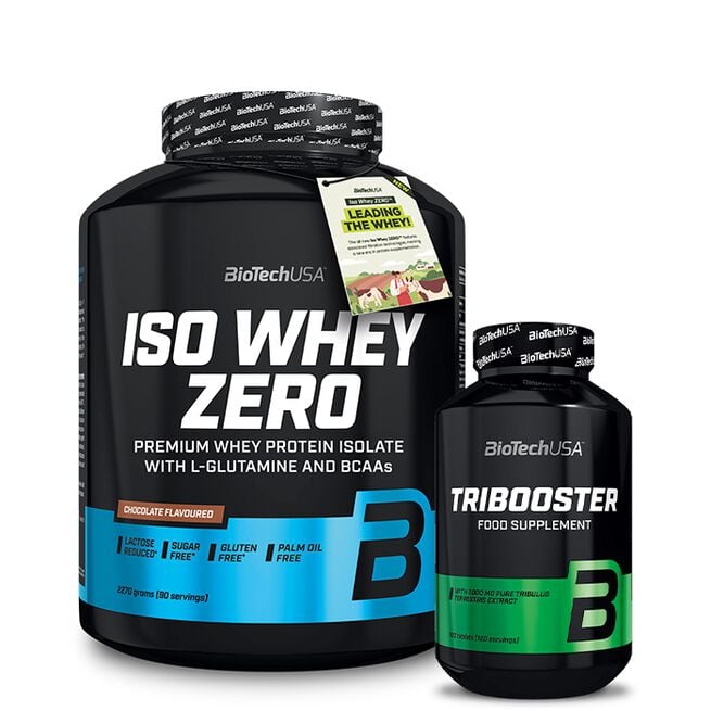 Biotech IsoWhey 1816 g + Tribooster Tribulus 60 tabs