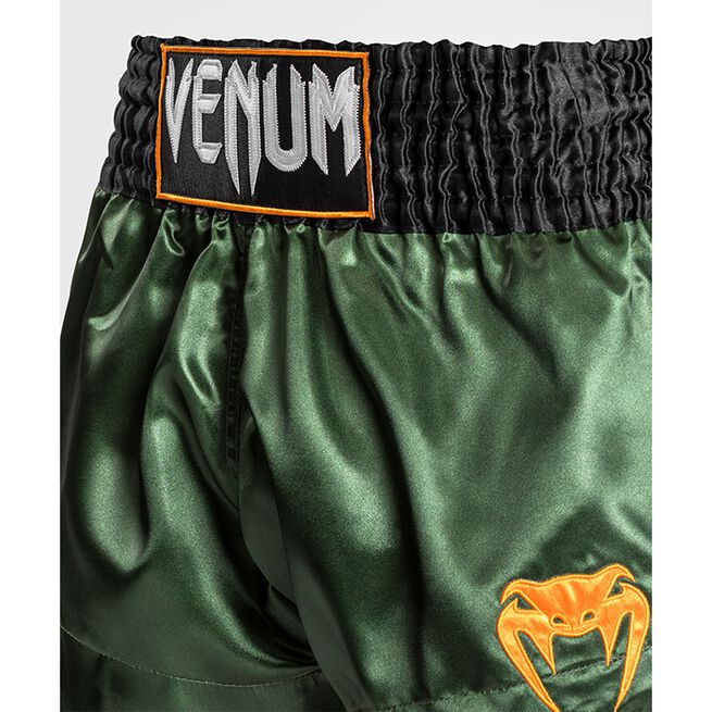 Classic Muay Thai Shorts Grön/Svart/Guld