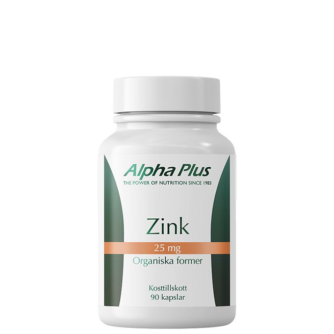 Zink 25 mg 90 kapslar