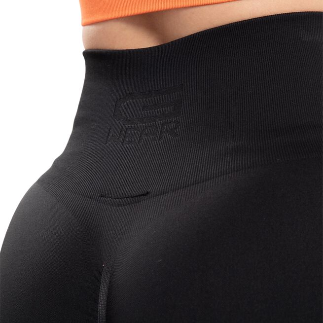 Olivia Seamless Leggings, Black