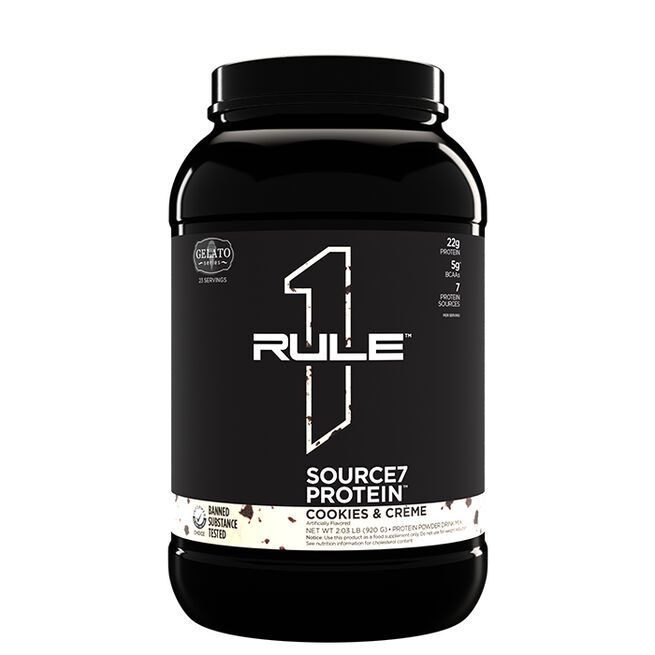 R1 Source 7 Whey Protein Blend Cookies & Crème