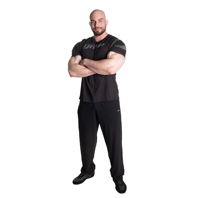 Gasp Sweatpants, Black/White