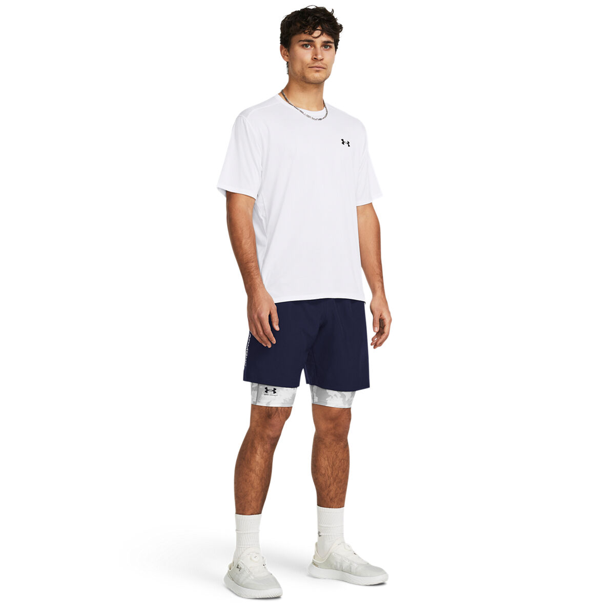 Woven Wdmk Shorts Marinbl&aring;