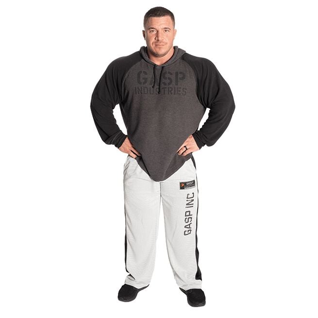 No 1 Mesh Pant, White/Grey