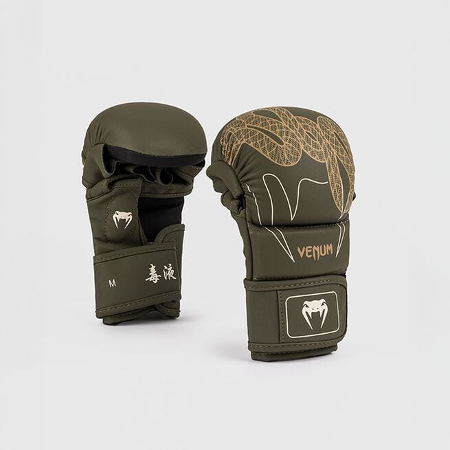 Serpenti Sparringshandskar Khaki Brons Ivory