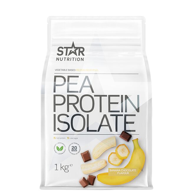 Ärtproteinisolat 1 kg Banana Chocolate (NEW)