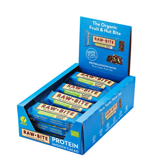 12 x Frukt & Nötbar 50 g Protein/Kakao