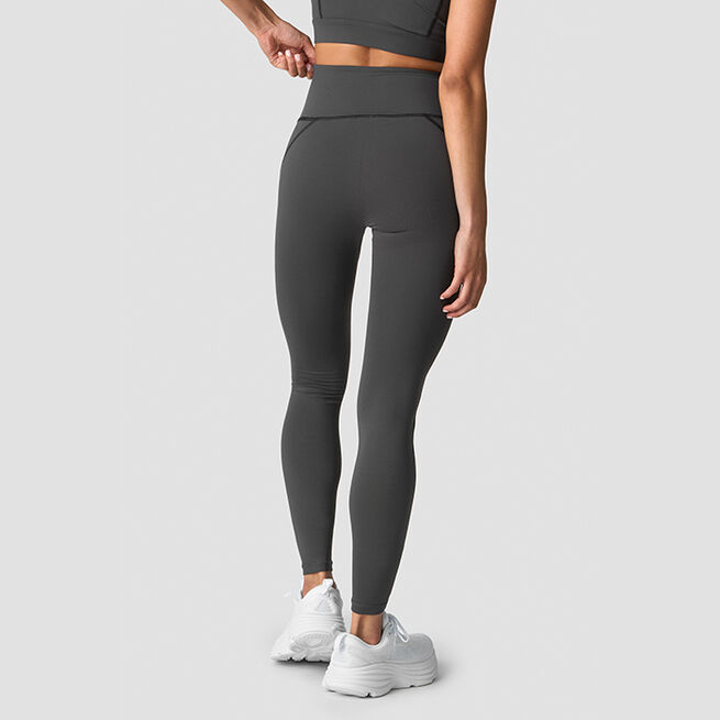 Contrast Tights Grå