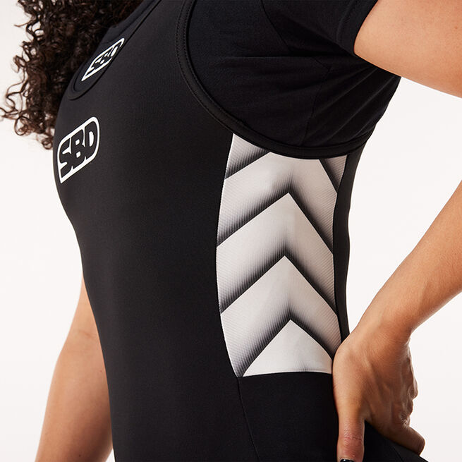 SBD Momentum Tyngdlyftningstrikå Dam Powerlifting Singlet