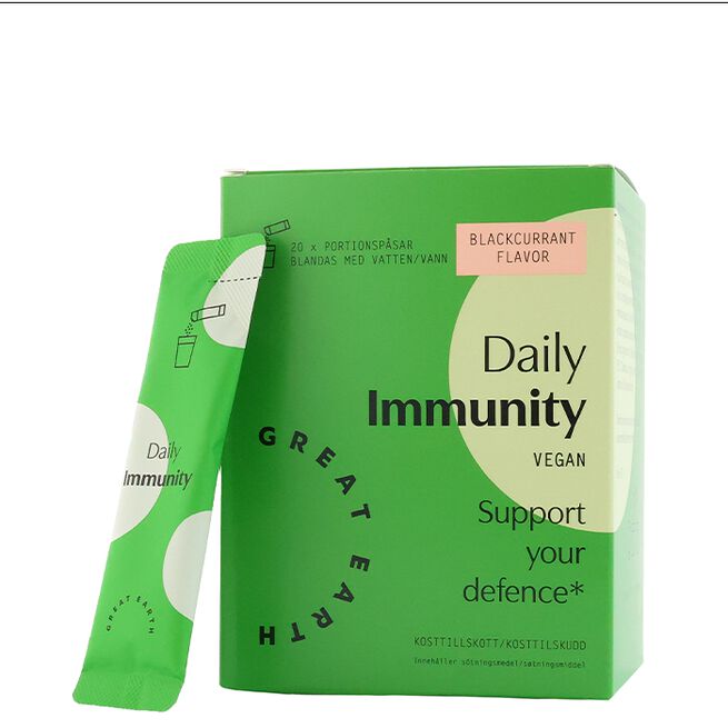 Daily Immunity 20 portionspåsar Kort Datum