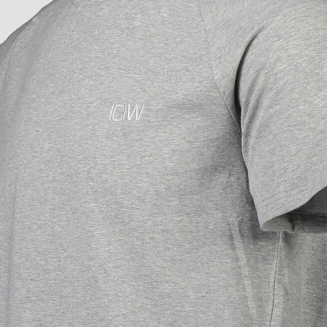 ICANIWILL Essential T-shirt Light Grey