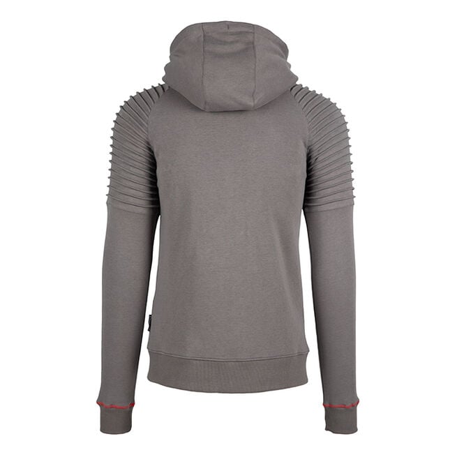 Georgia Zipped Hoodie, Grey