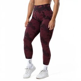 Prime Scrunch Camo Tights, Röd, L  Prime Scrunch Camo Träningstights Röd