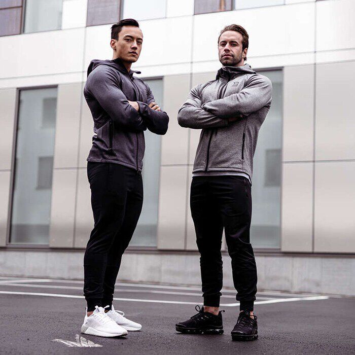 Köp Tapered Joggers V2, Black, XXL på 