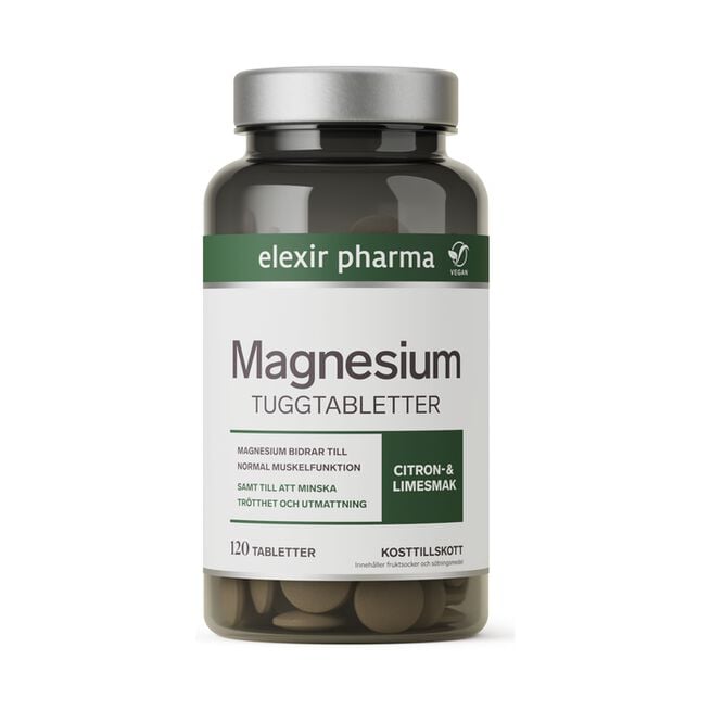 Magnesium Tuggtabletter 120 tabletter