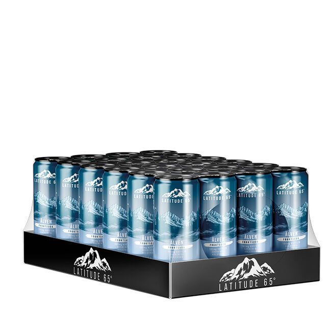 24 x Latitude 65 Energidryck 330 ml Älven