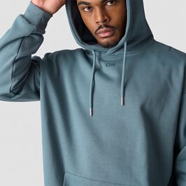 Everyday Relaxed Hoodie Men, Steel Blue, L  Everyday Relaxed Hoodie Blå
