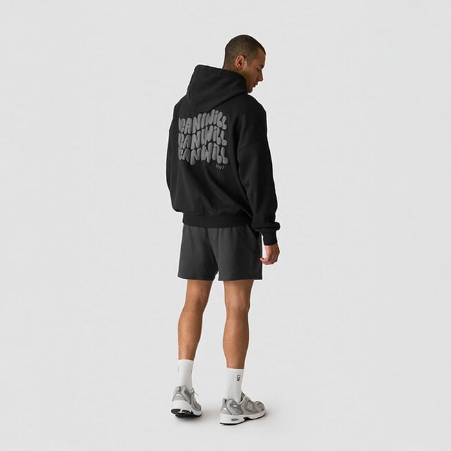 Everyday Relaxed Hoodie Svart