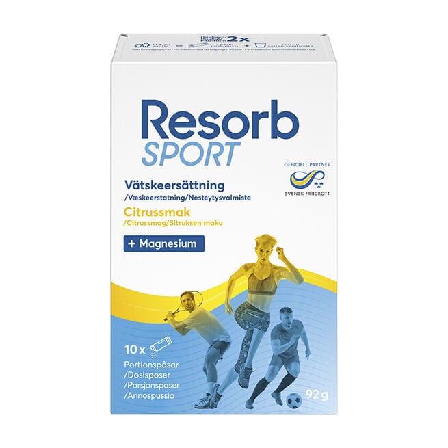 Sport Citrussmak 10 st portionspåsar