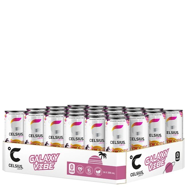 24 x Celsius Energidryck 355 ml Galaxy Vibe