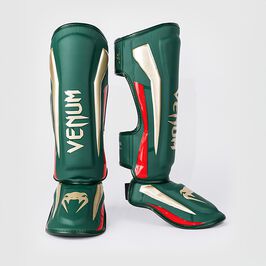 Venum Elite Shin Guards Green, M  Venum Elite Shin Guards Green