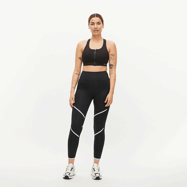 Röhnisch Zip Up Sportsbra Black