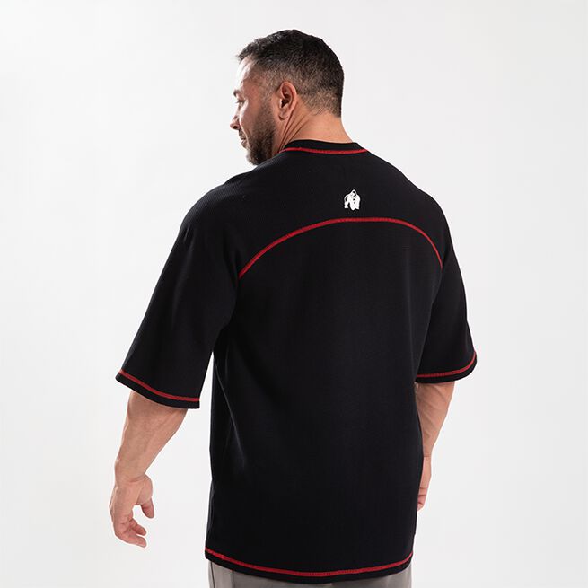 Finley Oversized T-Shirt Svart Röd