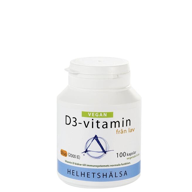 D3-Vegan 50 mcg 100 kapslar