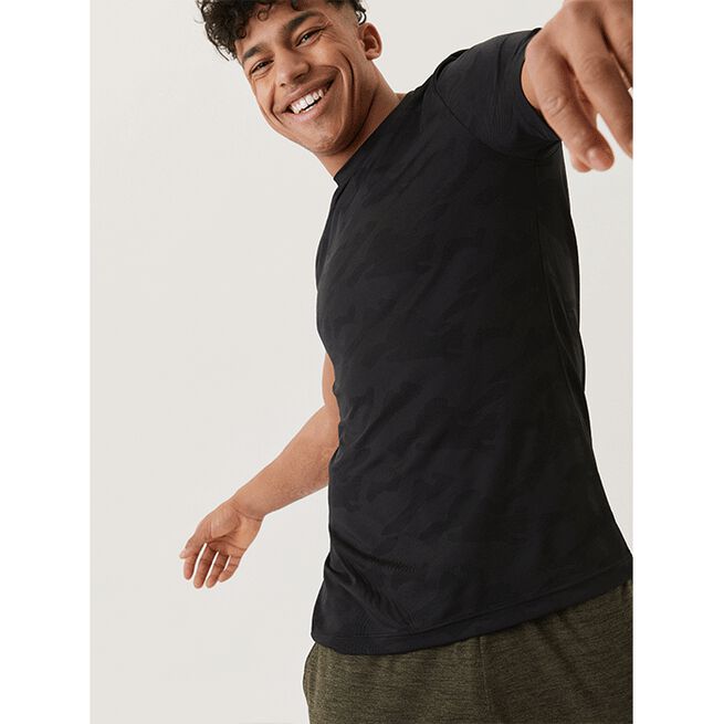 Borg Performance T-shirt, Black Beauty