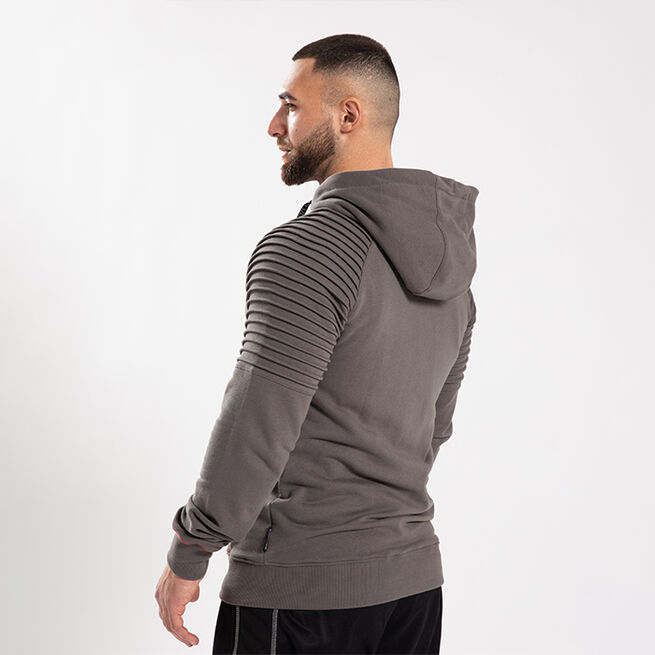 Georgia Zipped Hoodie, Grey