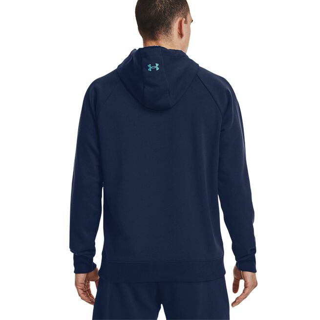 UA Project Rock Heavyweight Terry Hoodie, Academy/Mississippi, M 