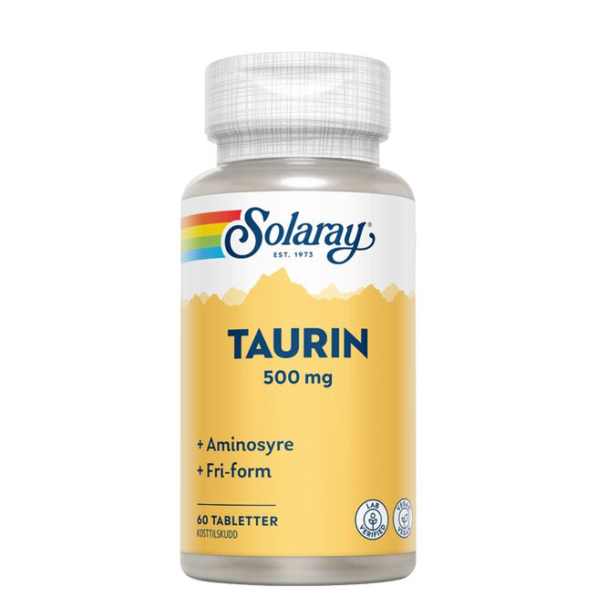 Solaray Taurin 60 tabletter