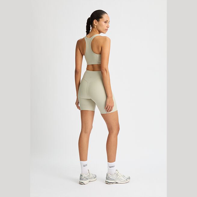 Ribbade Cykelshorts Beige