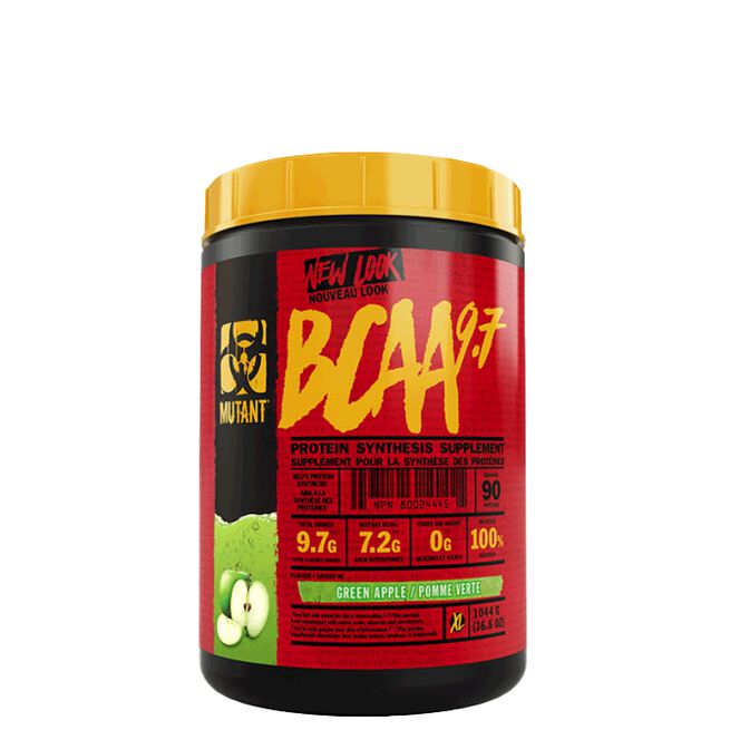 Mutant BCAA 9.7, 30 servings, Green Apple 