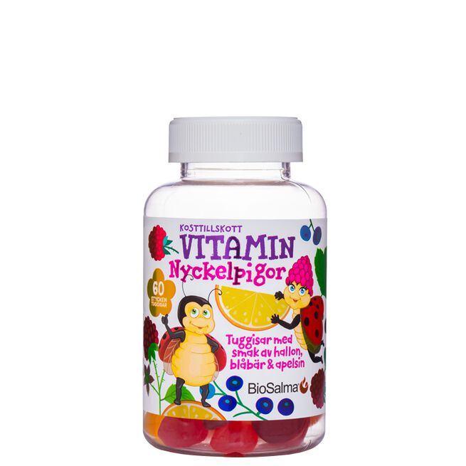 Nyckelpiga Multivitamin 60 st tuggtabletter