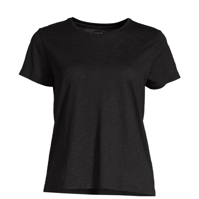 Casall Soft Texture Tee, Black