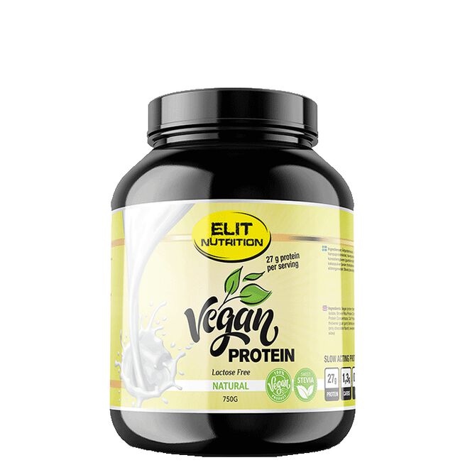 ELIT VEGAN Protein Laktosfri, 750 g, Natural 