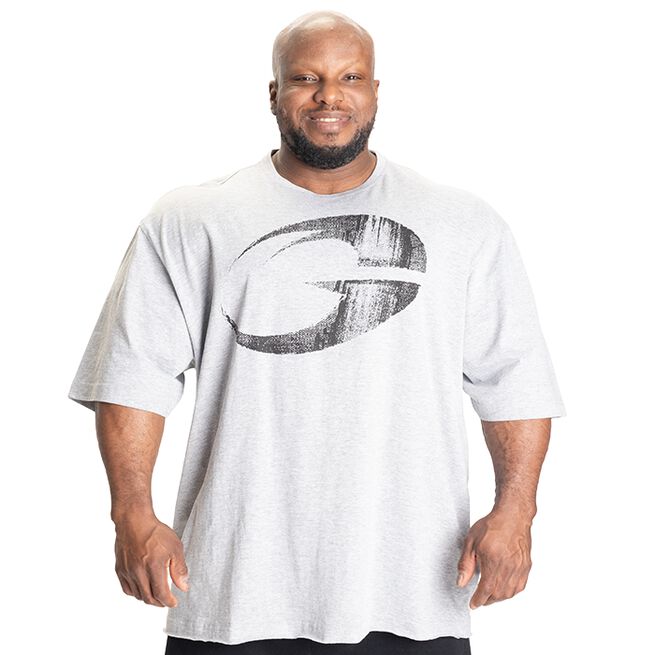 Pump Cover Iron Tee, Light Grey Melange