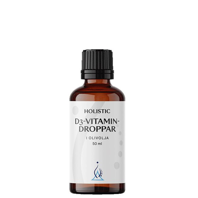 Holistic D3-vitamin droppar, 50 ml