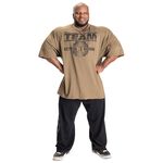 Better Bodies Team Pump Cover Iron Tee, Army Green Melange