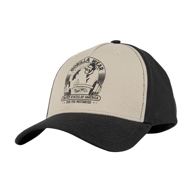 Gorilla Wear Buckley Cap, Black/Beige