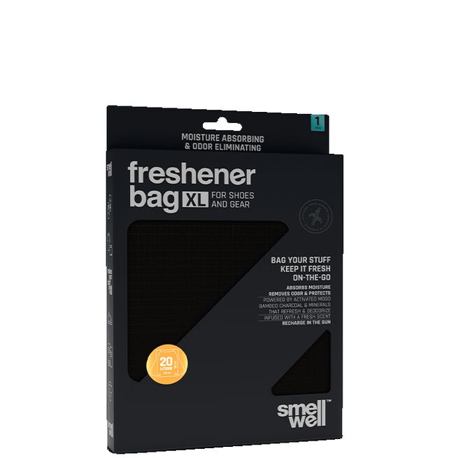 SmellWell - Freshbag XL , Solid Black 