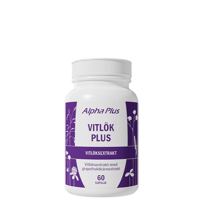 Vitlök plus 60 kapslar